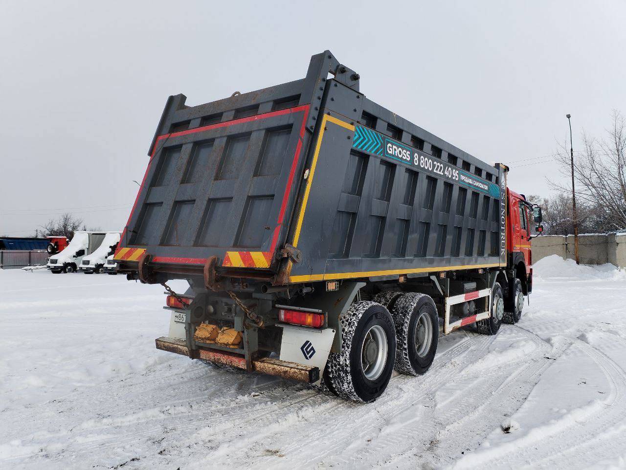 HOWO ZZ3407S3867E 8x4,  153 318 км, 2022 года в лизинг