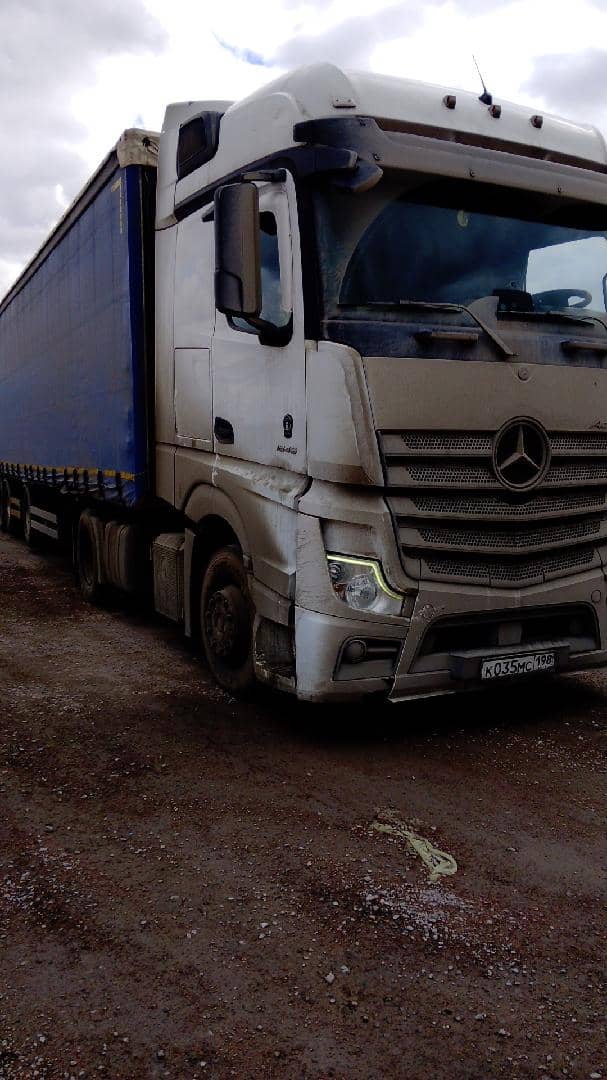 Mercedes-Benz Actros 5 1845 LS 4x2 (BigSpace),  872 713 км, 2020 года