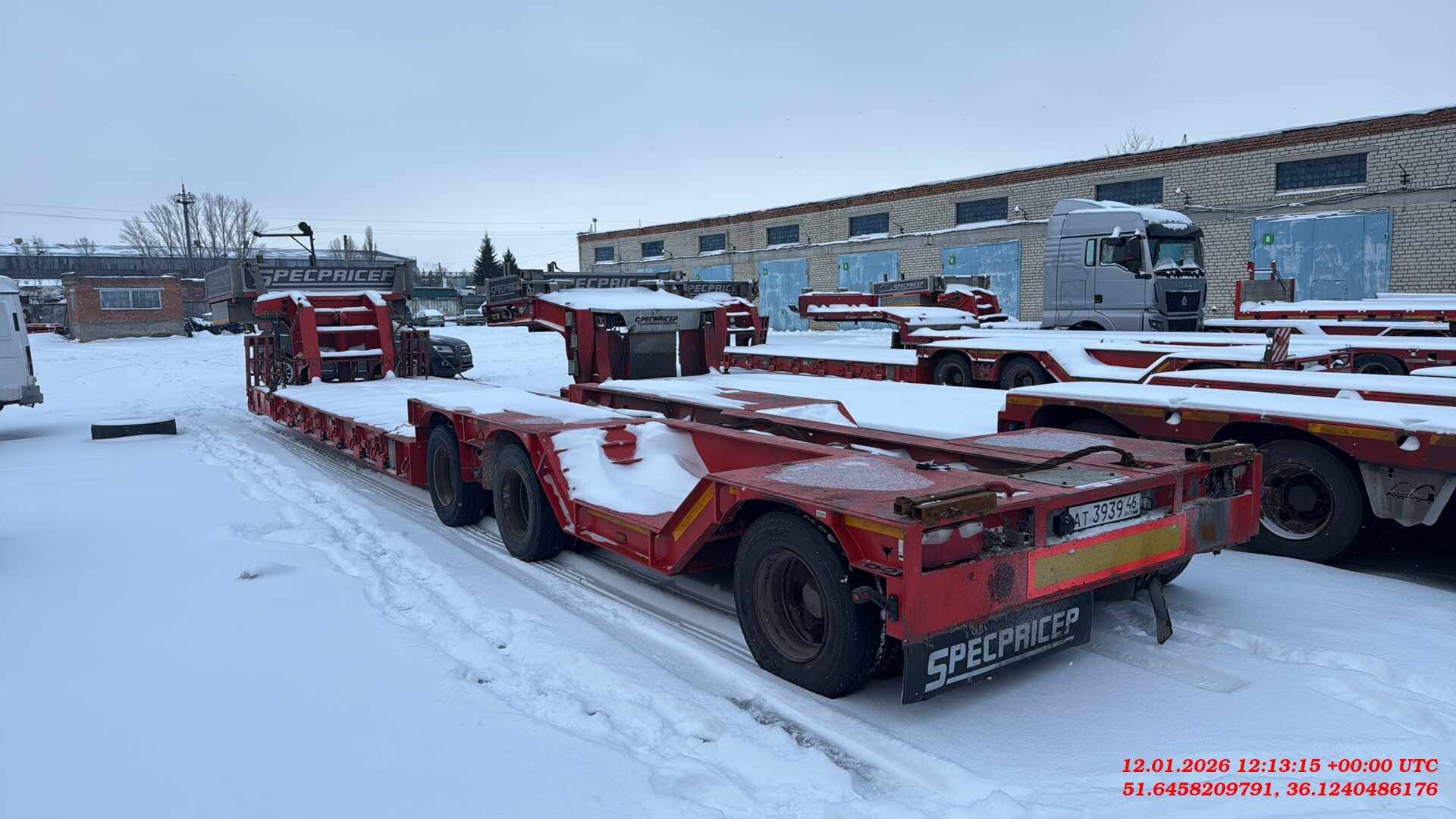 Компания СпецПрицеп Тяжеловоз низкорамный 9942D3, 2022 года в лизинг
