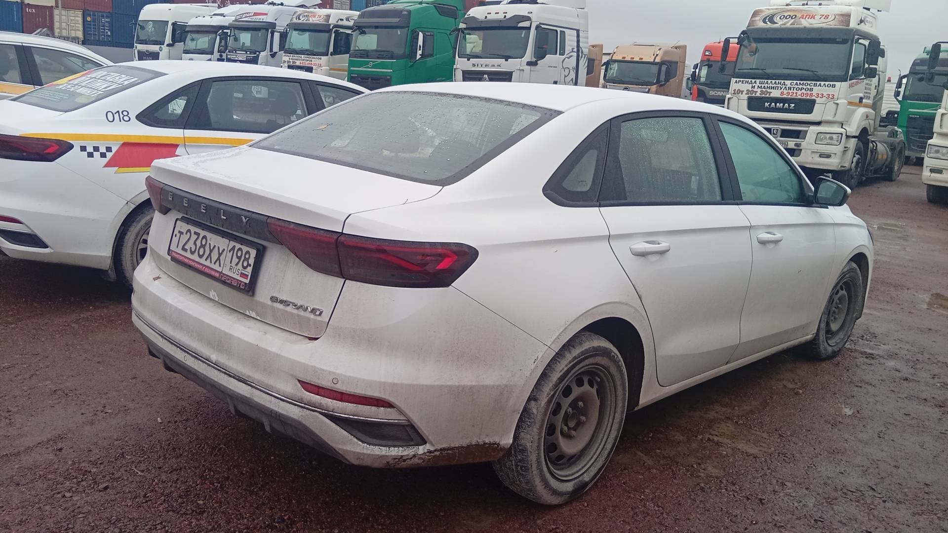 Geely Emgrand,  78 495 км, 2024 года в лизинг