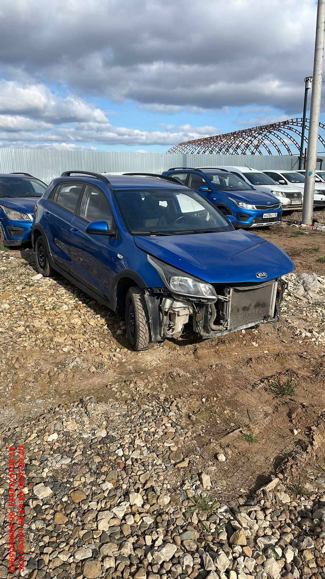 KIA Rio X-Line,  100 000 км, 2019 года