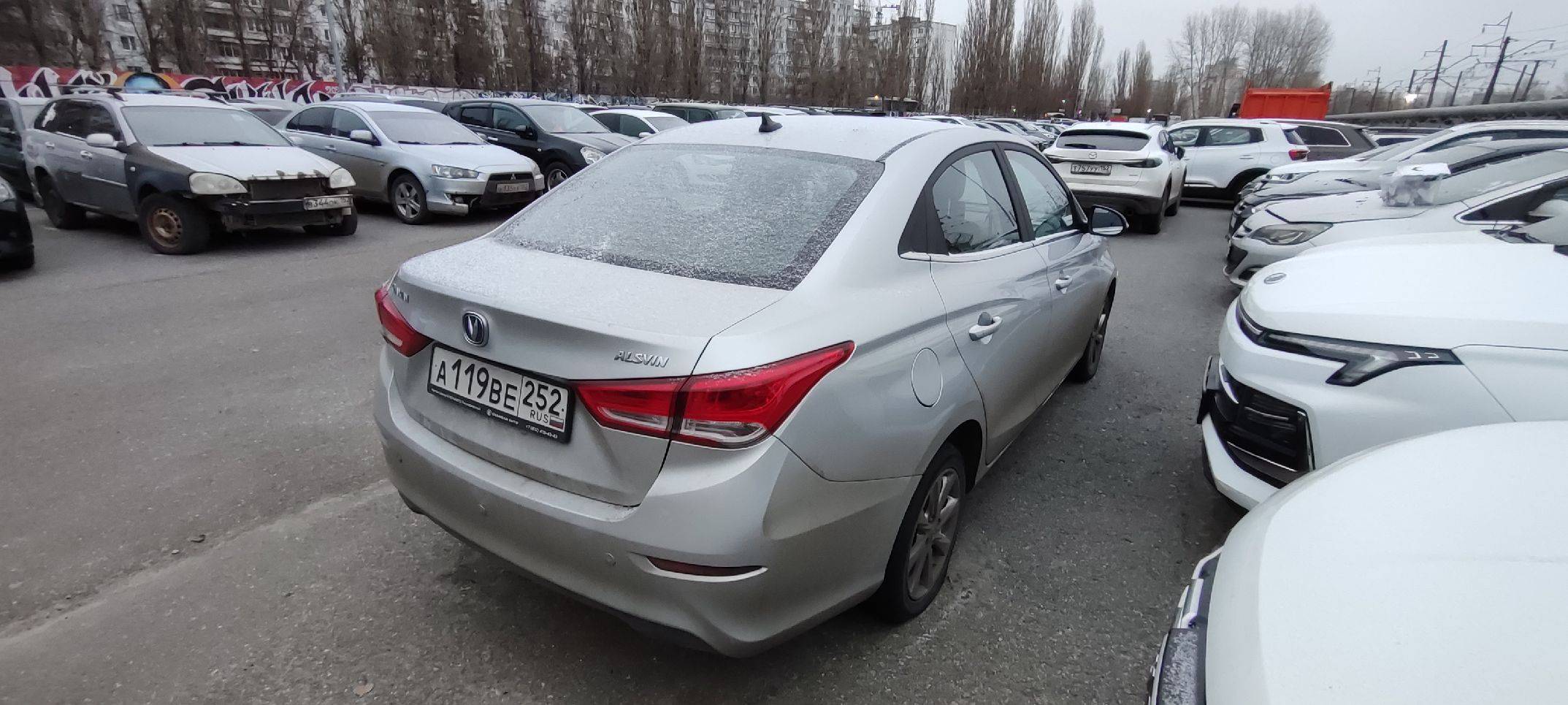 Changan Alsvin,  47 300 км, 2023 года в лизинг