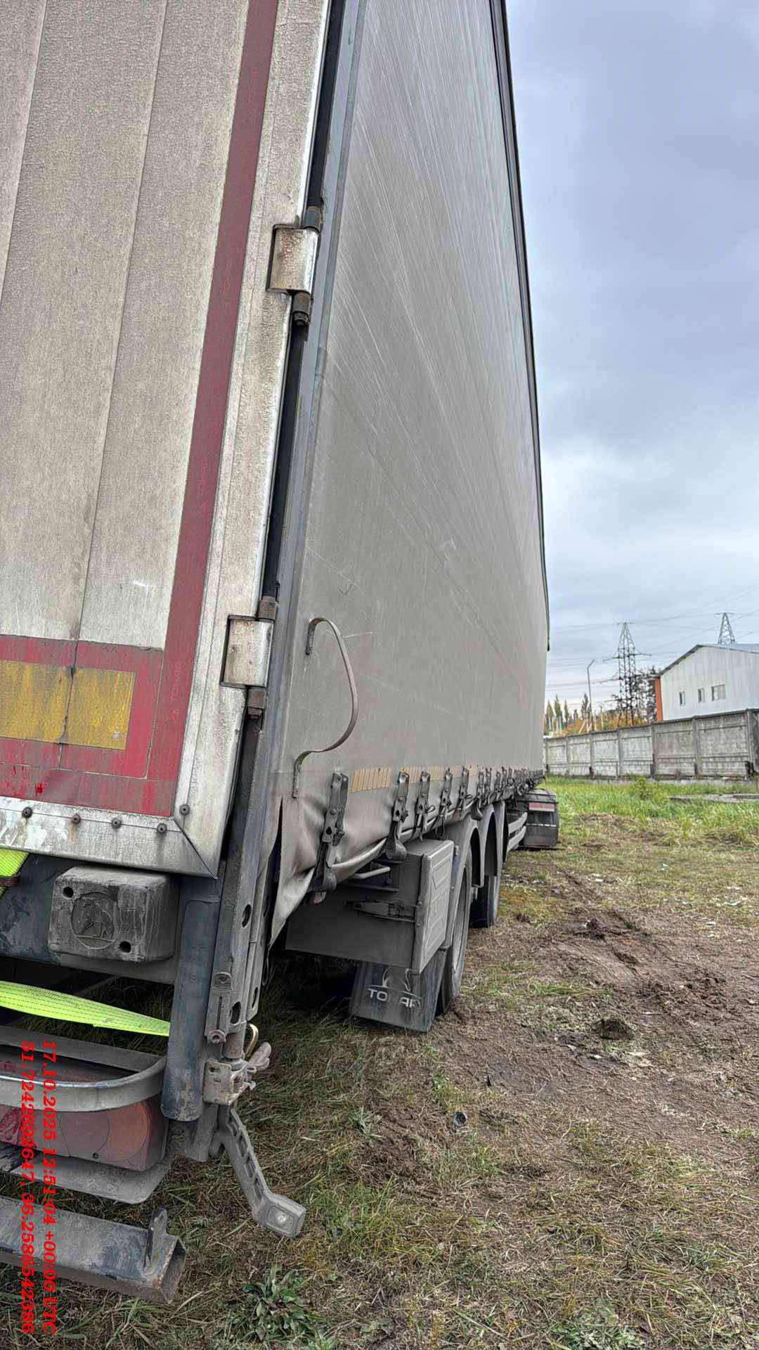 Тонар 98881 Шторно-бортовой, 2022 года в лизинг