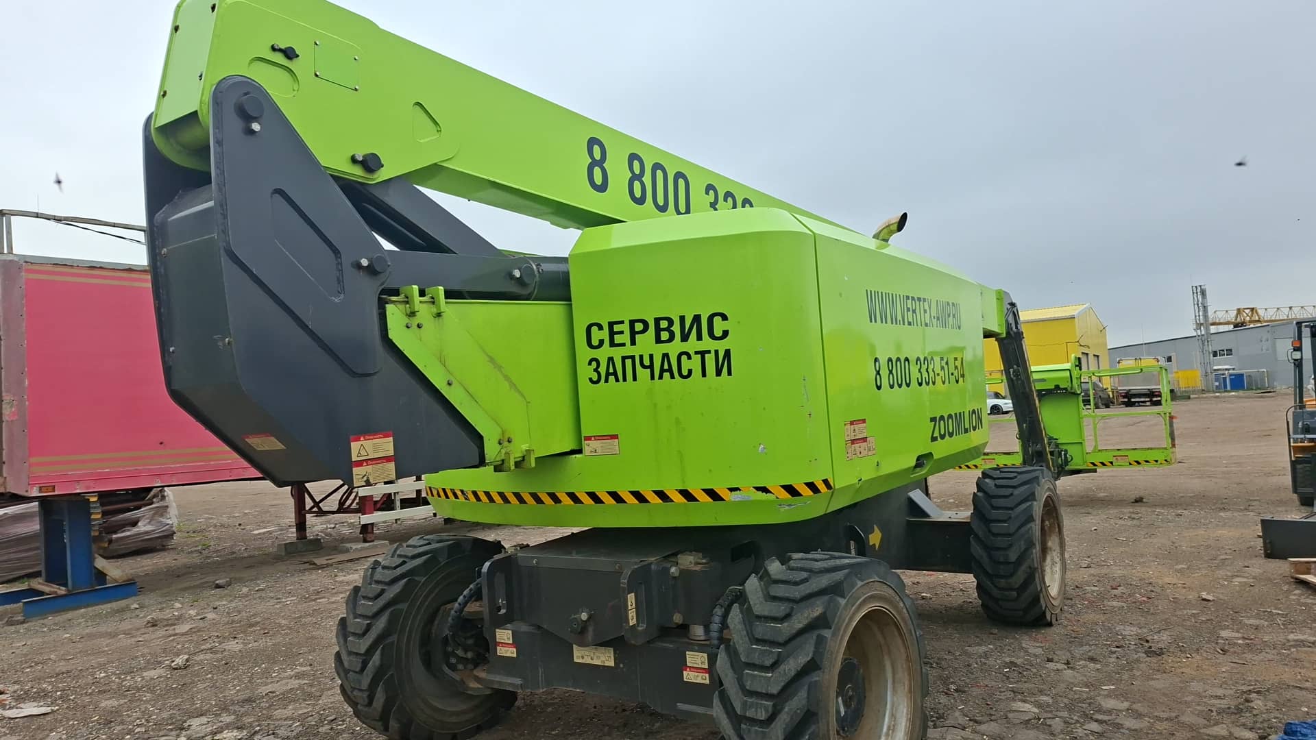 Zoomlion ZA24J Самоходный коленчатый подъемник,  1 км, 2022 года в лизинг