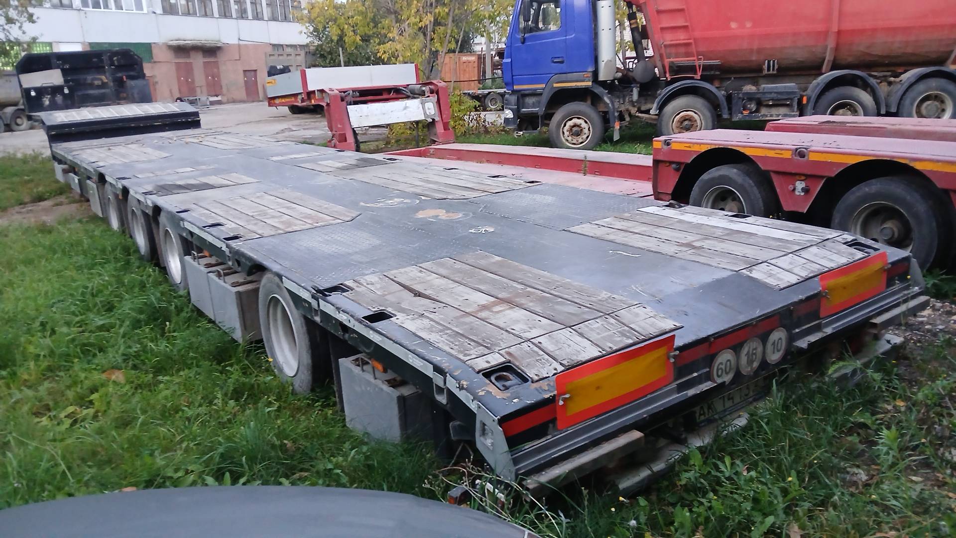 НОВТРАК Meusburger Тяжеловоз низкорамный раздвижной, ТP-480, 2023 года в лизинг