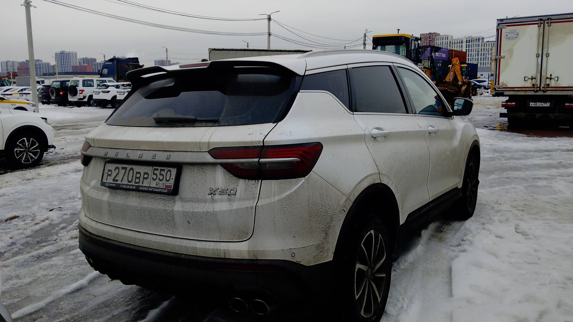 Belgee X50,  70 736 км, 2024 года в лизинг