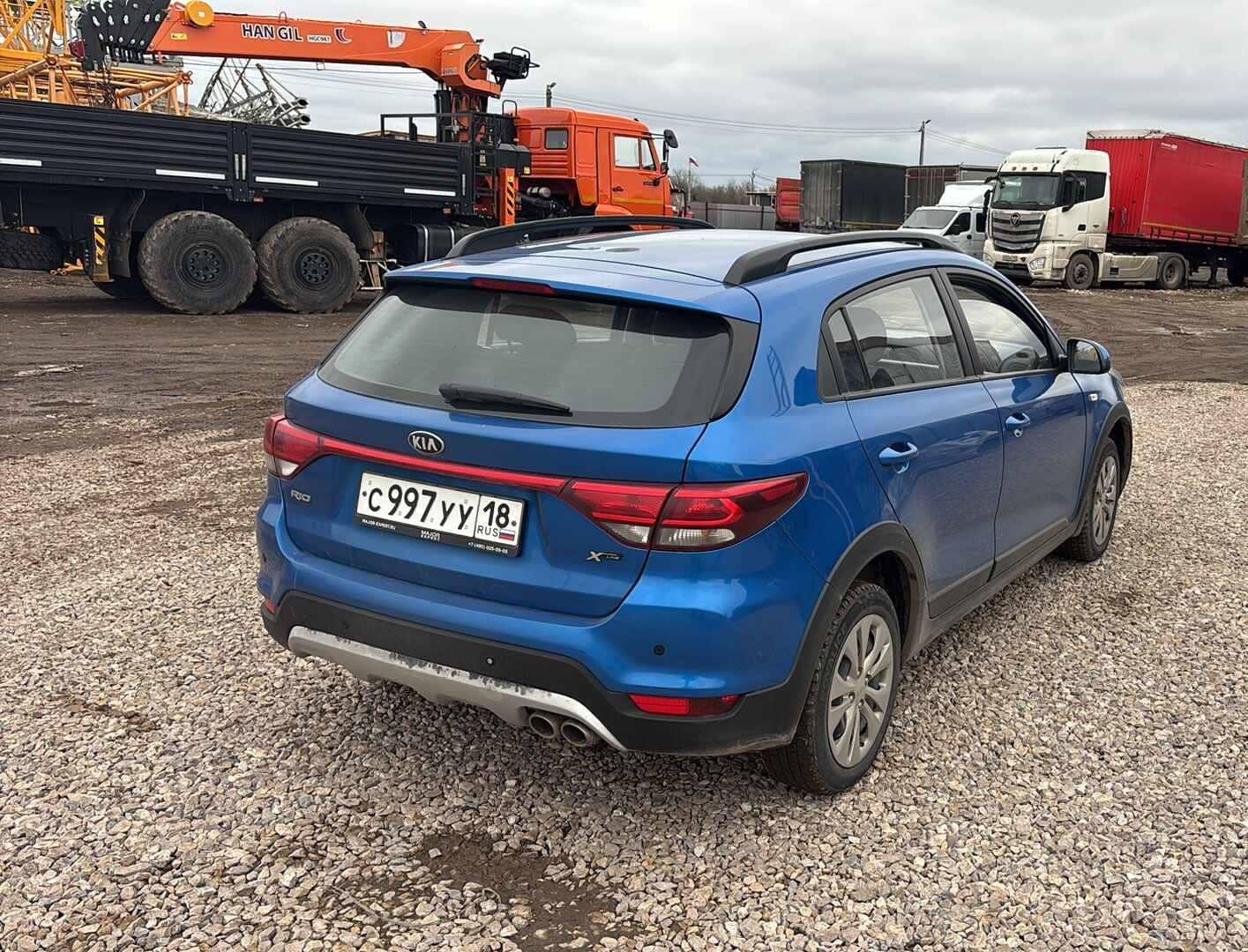 KIA Rio X-Line,  133 245 км, 2019 года в лизинг