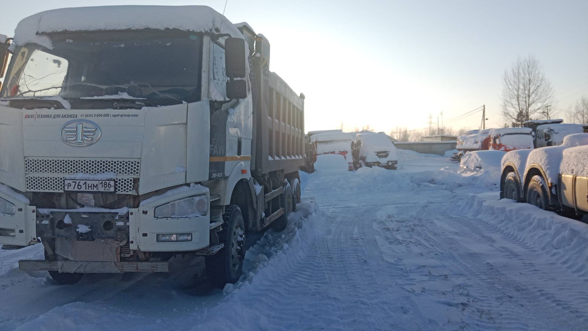 FAW CA3250P66K24L1TE5 6x6,  18 490 км, 2022 года