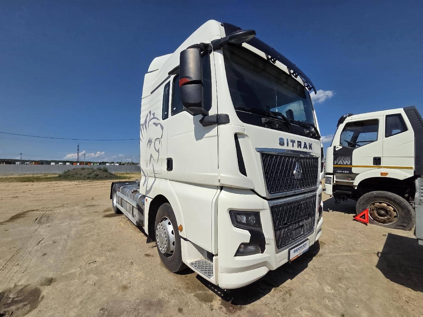 Sitrak C7H MAX ZZ4186V391HE,  316 497 км, 2023 года в лизинг