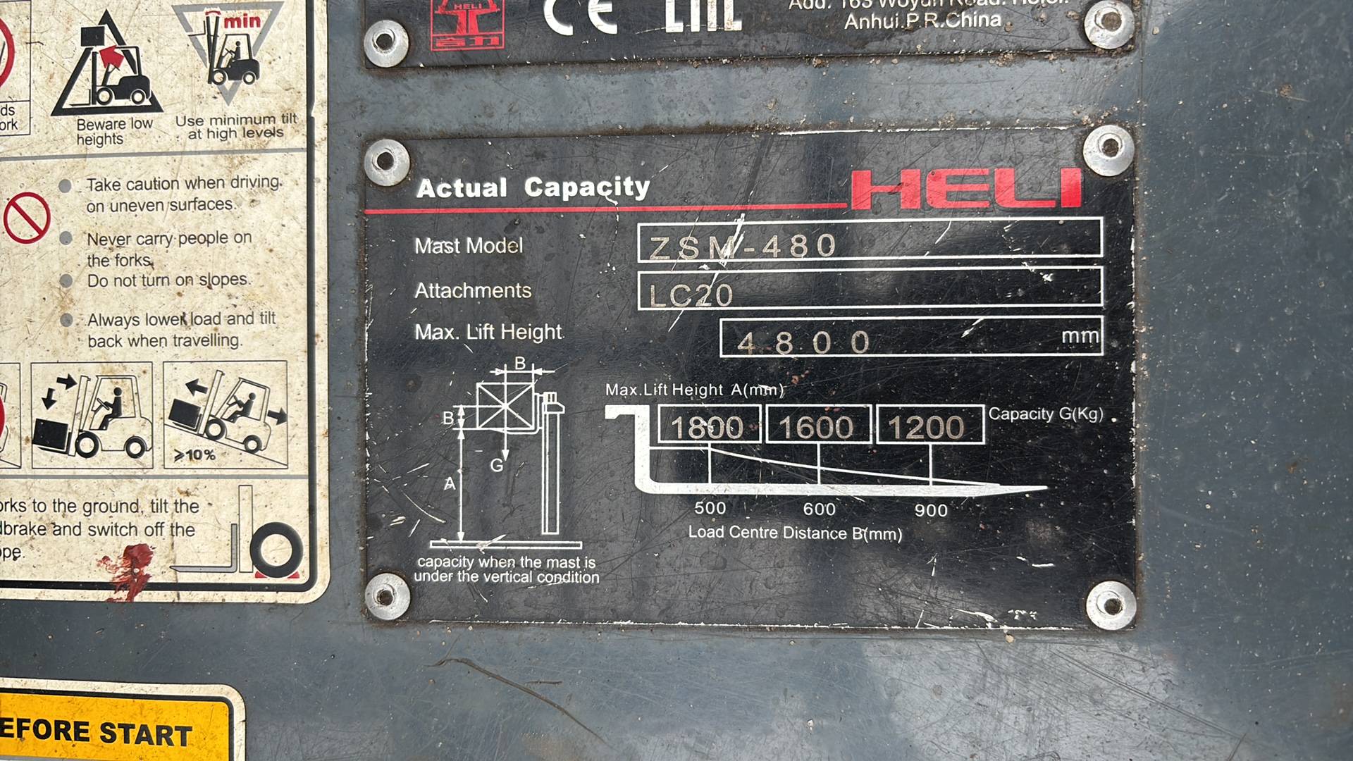 HELI CPCD25, 2023 года в лизинг