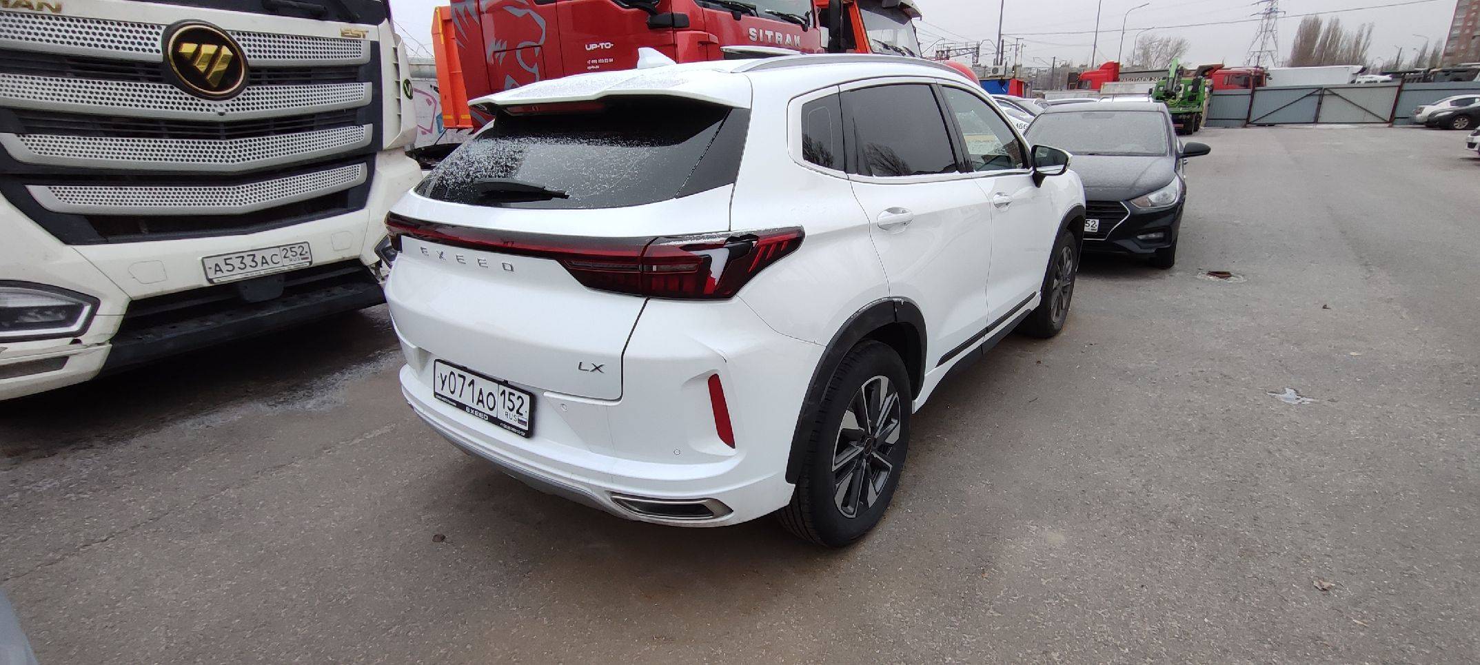 EXEED LX,  50 698 км, 2023 года в лизинг