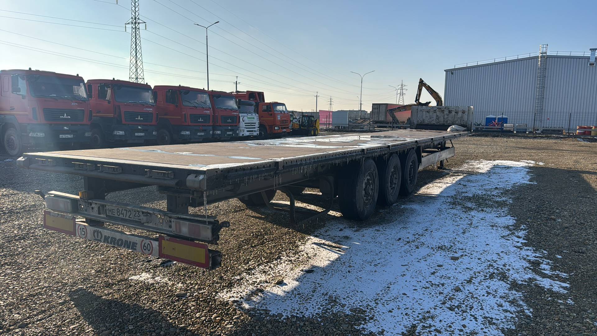 KRONE Шторный SD длиной 16 м., 2021 года в лизинг