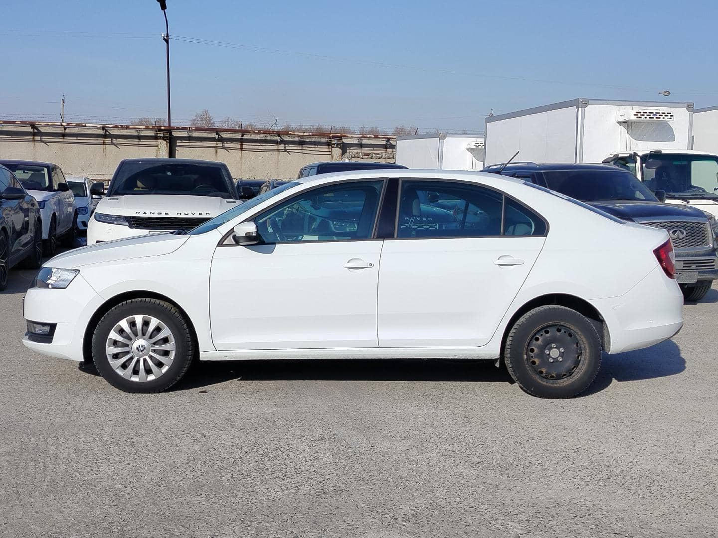 Skoda Rapid,  28 796 км, 2019 года в лизинг