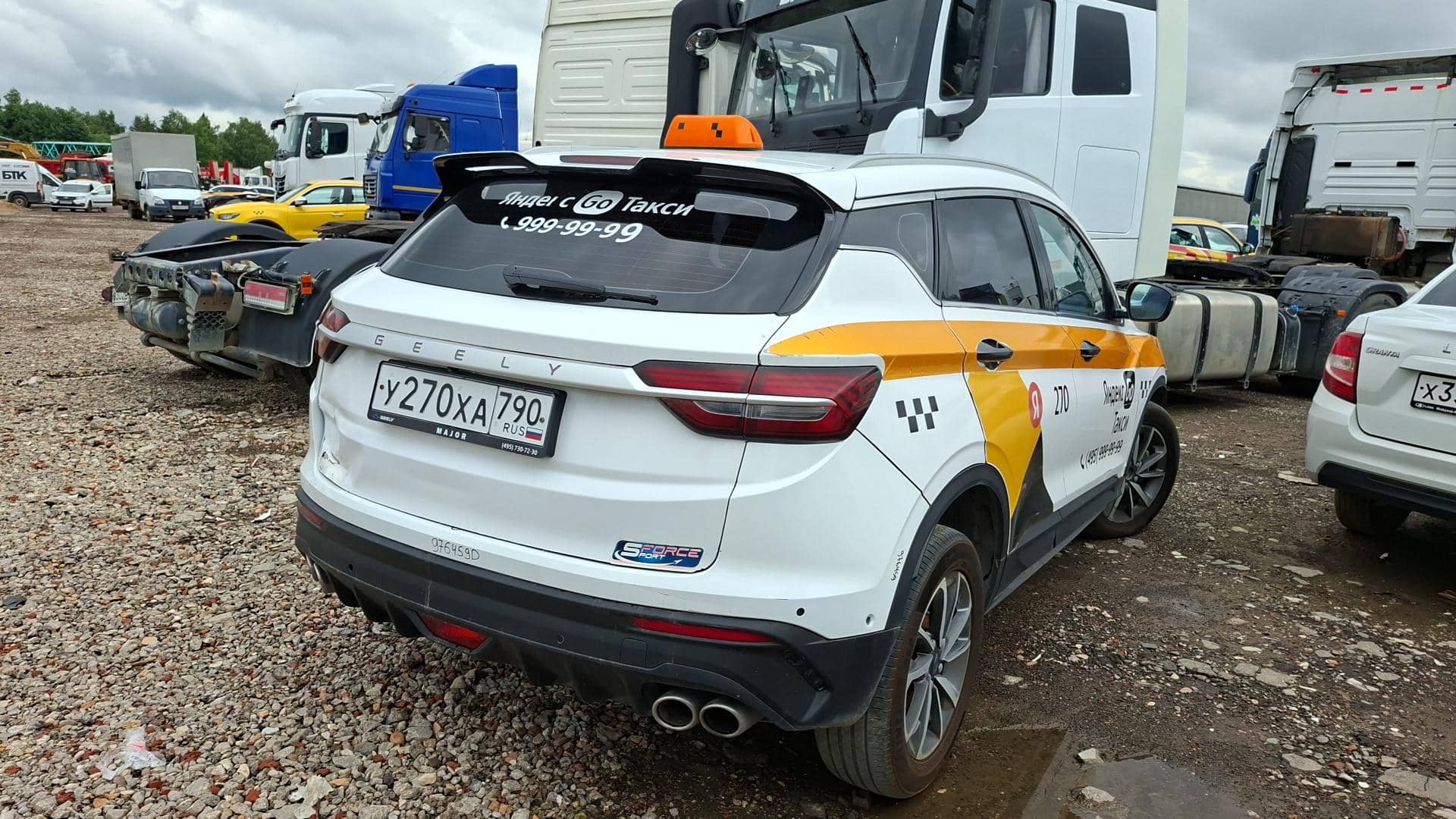 Geely Coolray,  276 012 км, 2023 года в лизинг