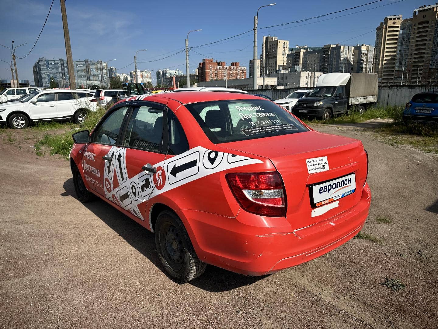 Lada Granta седан,  29 239 км, 2024 года в лизинг