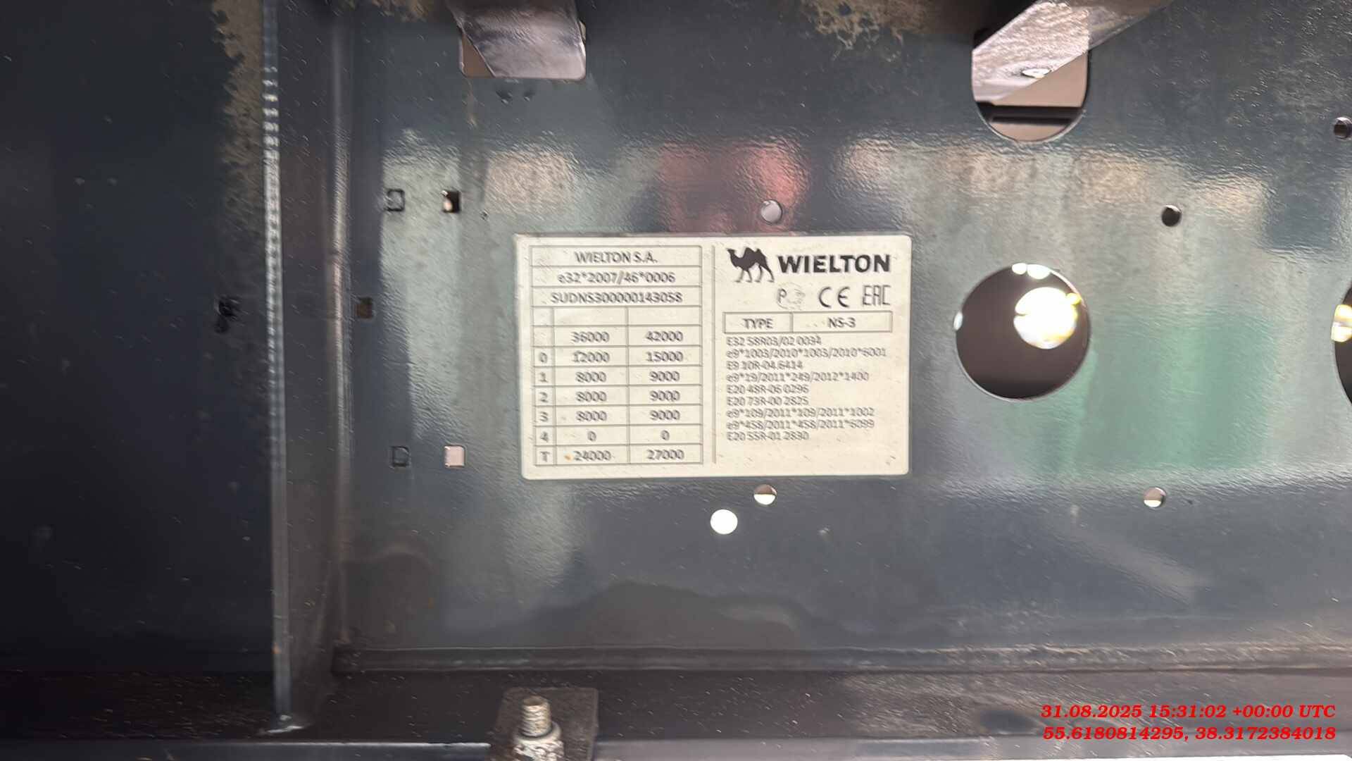 Wielton NS 3 K, 2023 года в лизинг