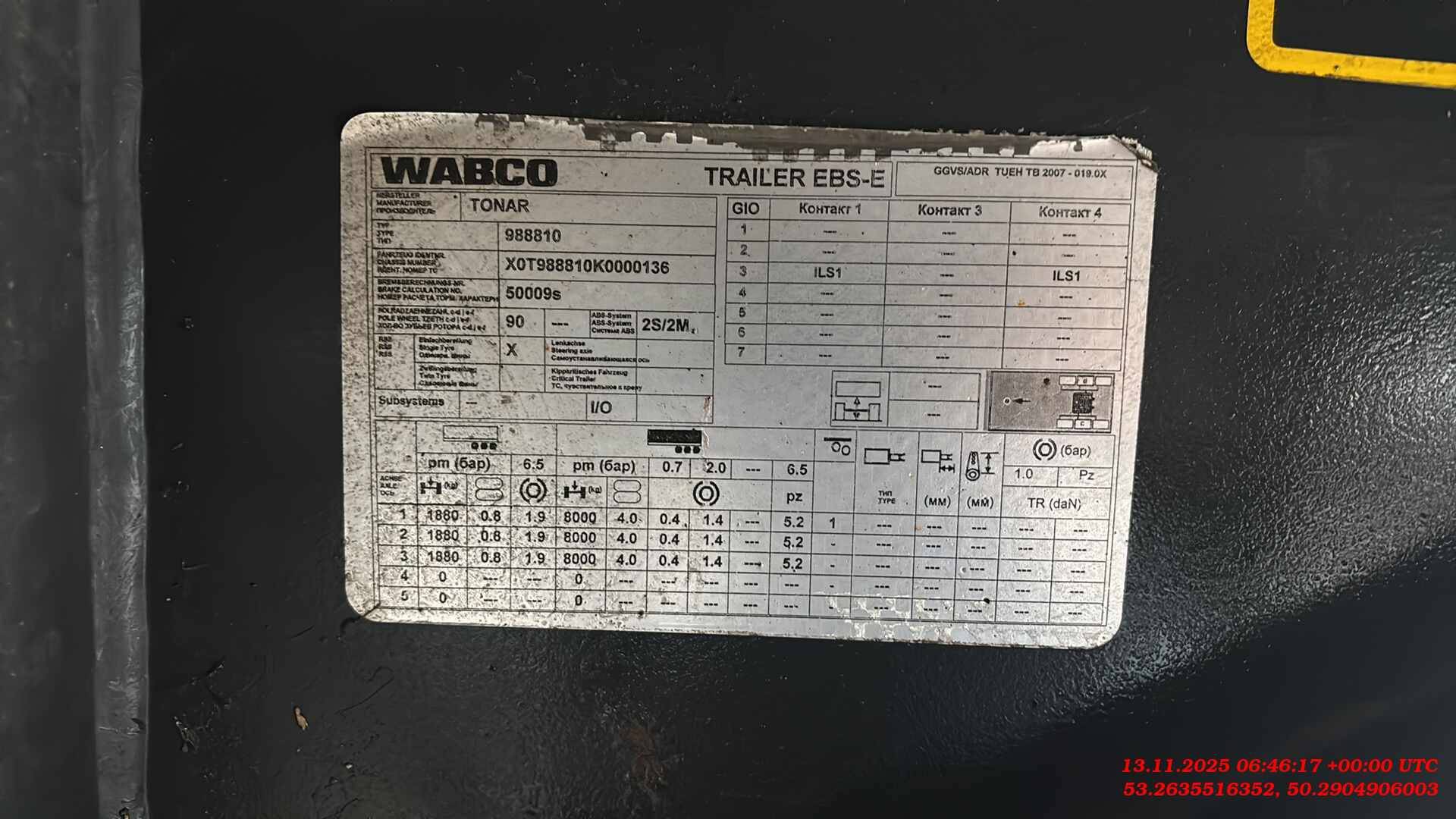 Тонар 98881 Шторно-бортовой, 2019 года в лизинг