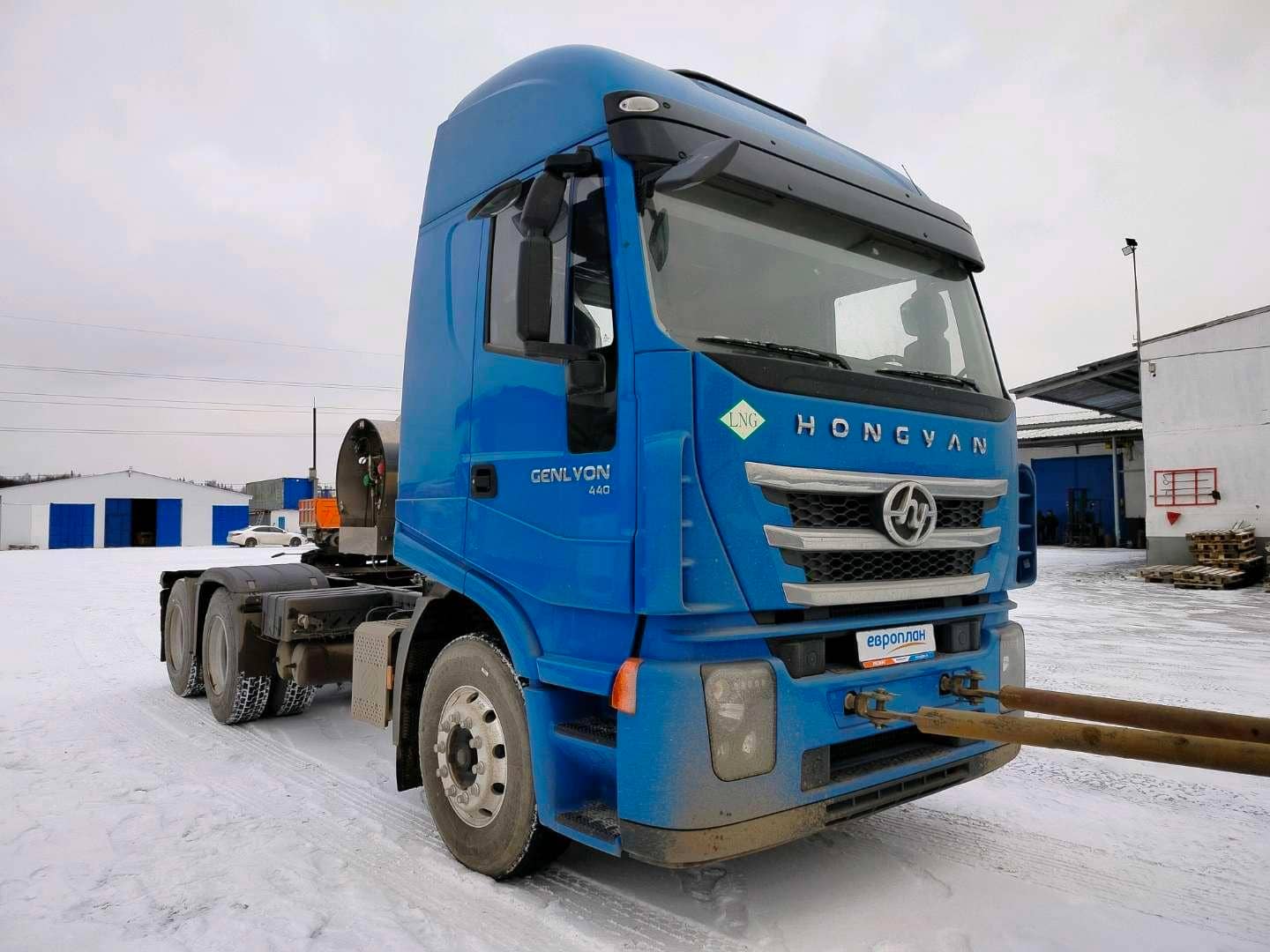 HONGYAN CQ4187HD12381T LNG,  54 620 км, 2023 года в лизинг