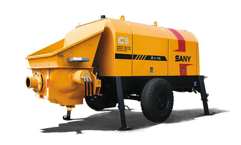 SANY HBT8018C-5S самоходный бетононасос прицепной, 2024 года в лизинг