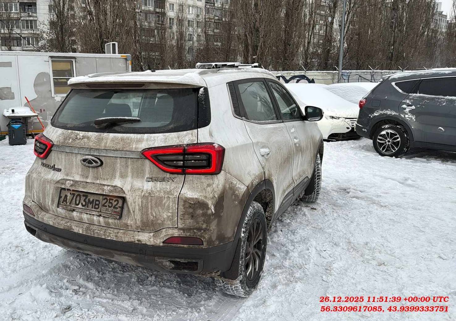 Chery Tiggo 4 PRO,  58 542 км, 2023 года в лизинг