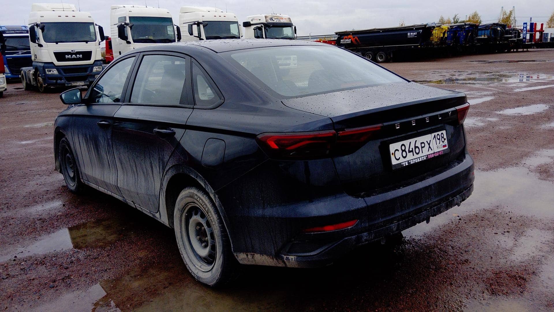 Geely Emgrand,  132 873 км, 2023 года в лизинг