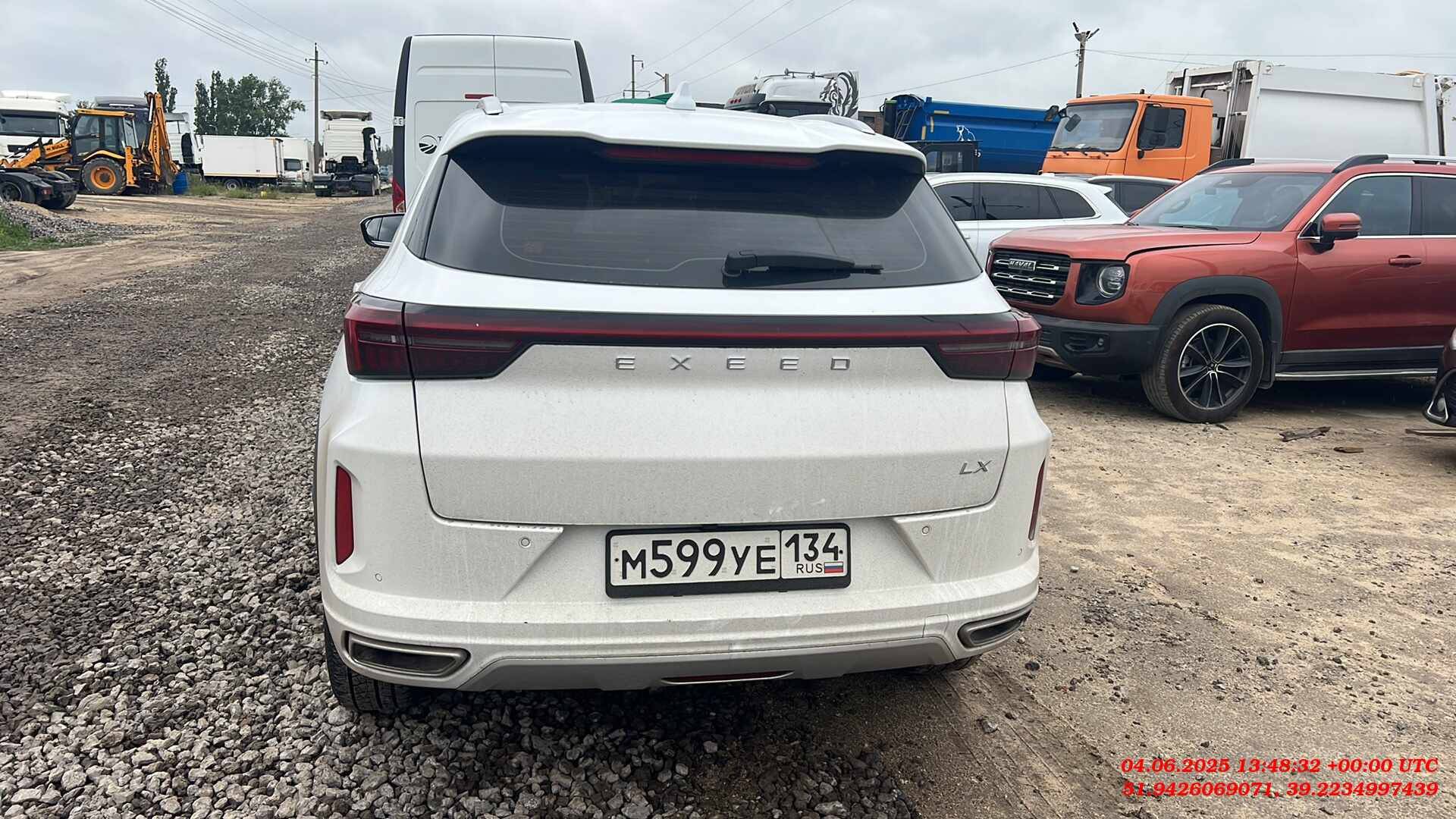 EXEED LX,  83 327 км, 2023 года в лизинг