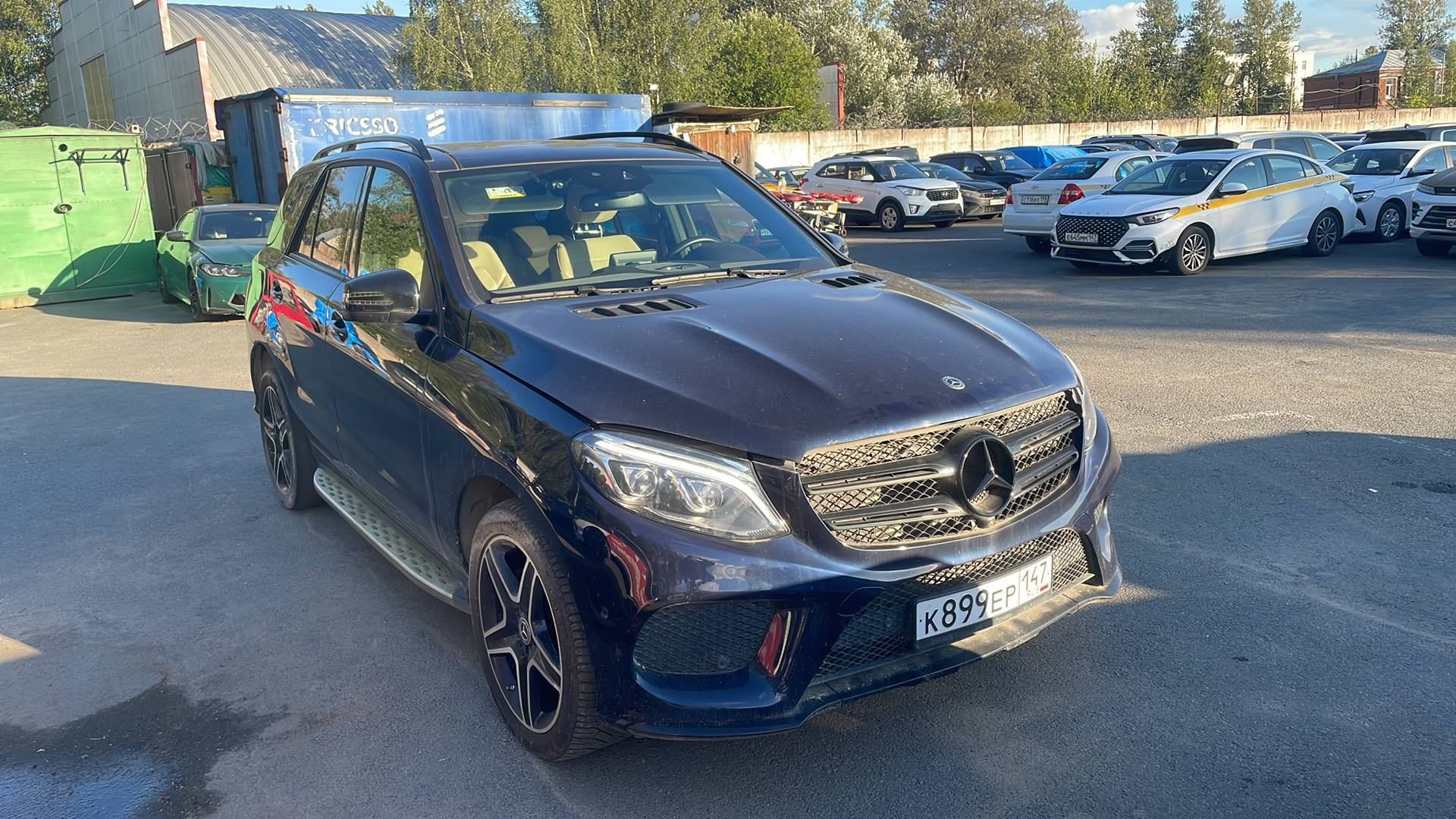Mercedes-Benz GLE,  93 391 км, 2017 года в лизинг