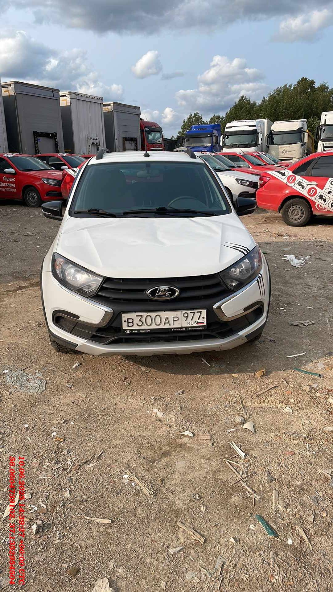Lada Granta Cross,  71 488 км, 2023 года в лизинг