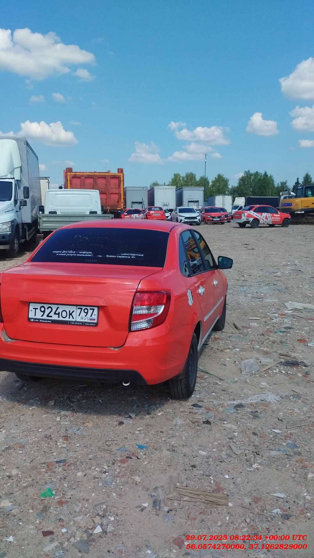 Lada Granta седан,  23 350 км, 2023 года в лизинг