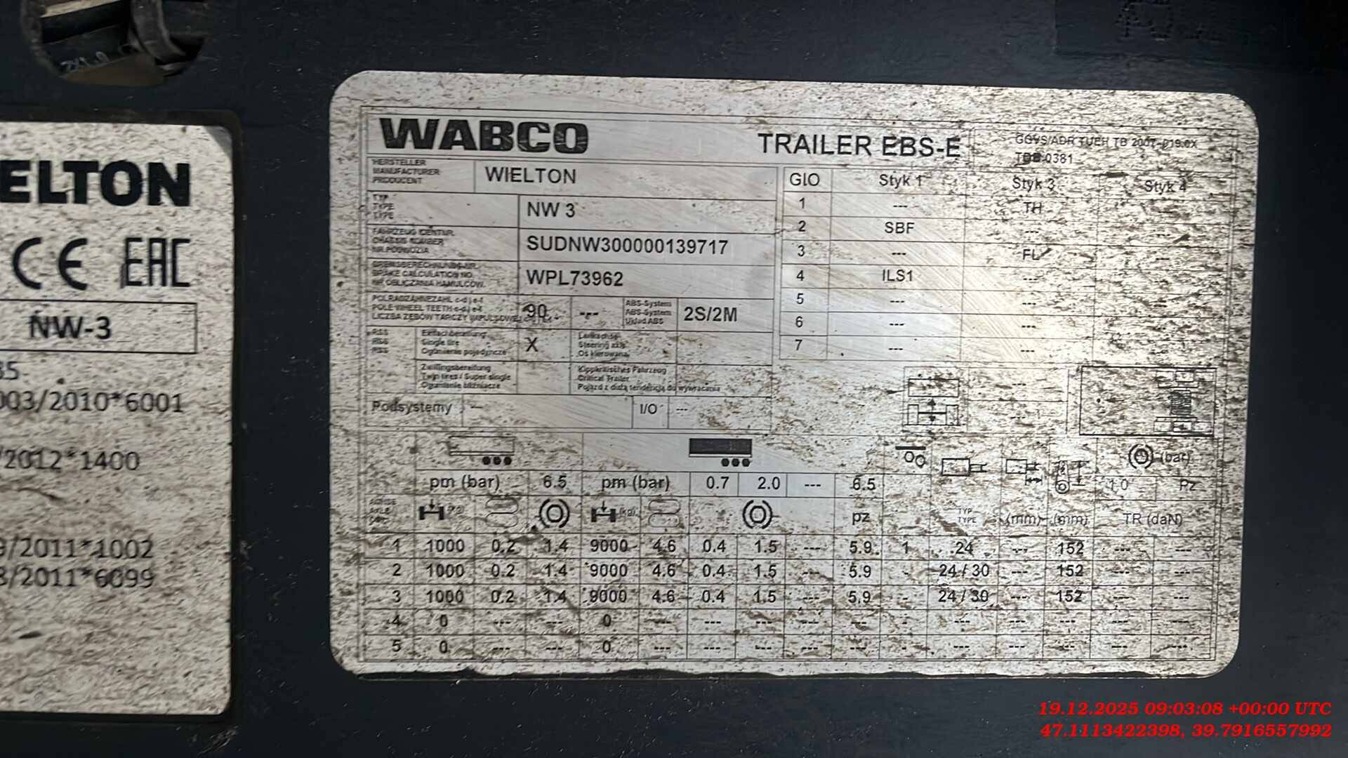 Wielton NW 3 А 48 SD, 2023 года в лизинг