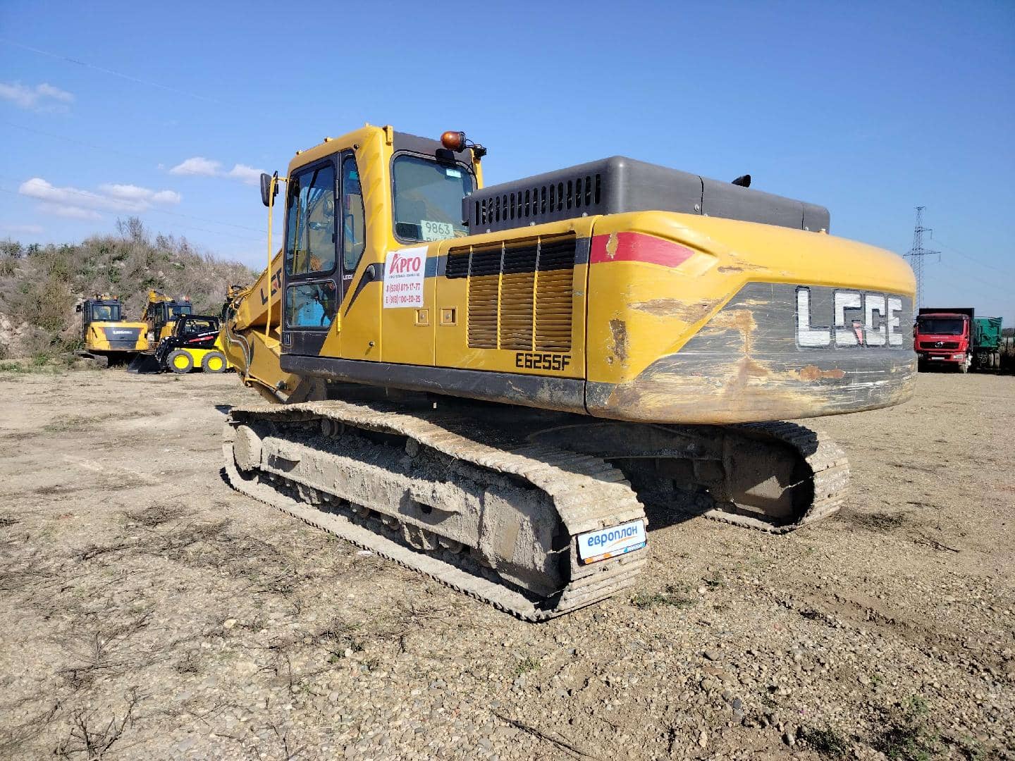 SDLG/LGCE E6255F, 2023 года в лизинг