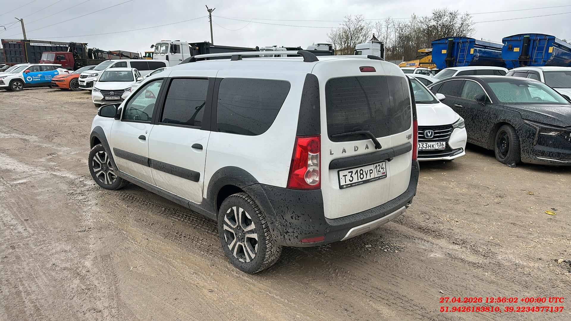 Lada Largus Кросс,  38 671 км, 2024 года в лизинг