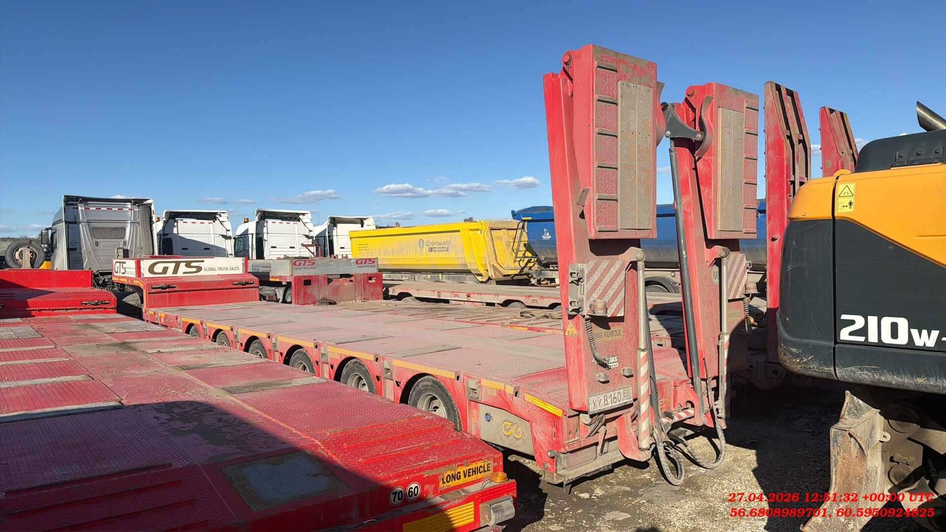 Lider Trailer LOWBED 6 axels, 2023 года
