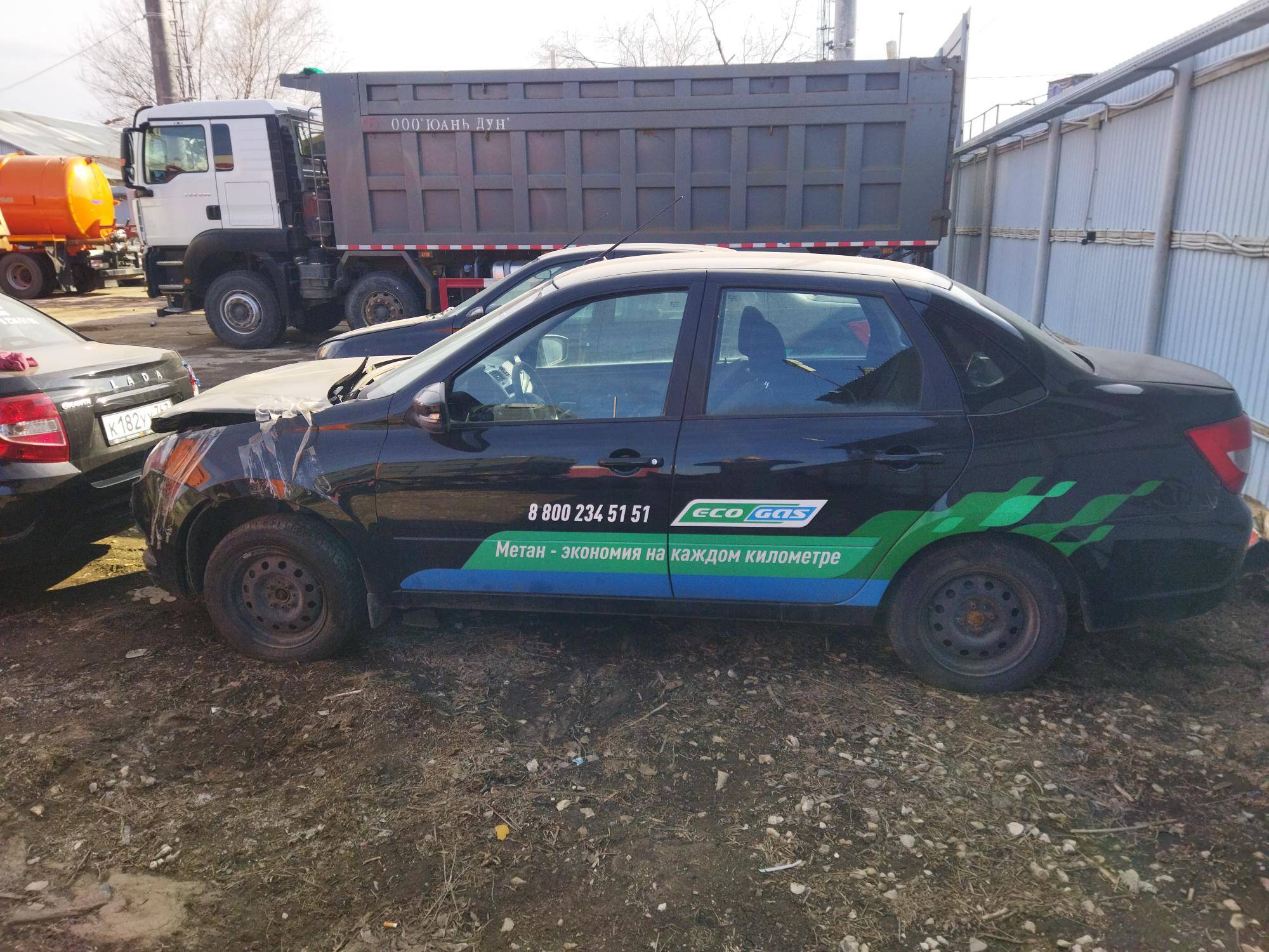 Lada Granta седан,  59 000 км, 2022 года в лизинг