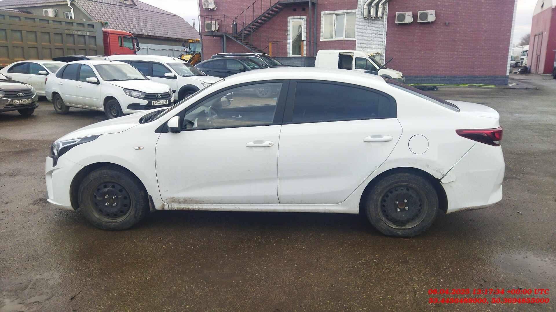KIA Rio,  102 726 км, 2021 года в лизинг