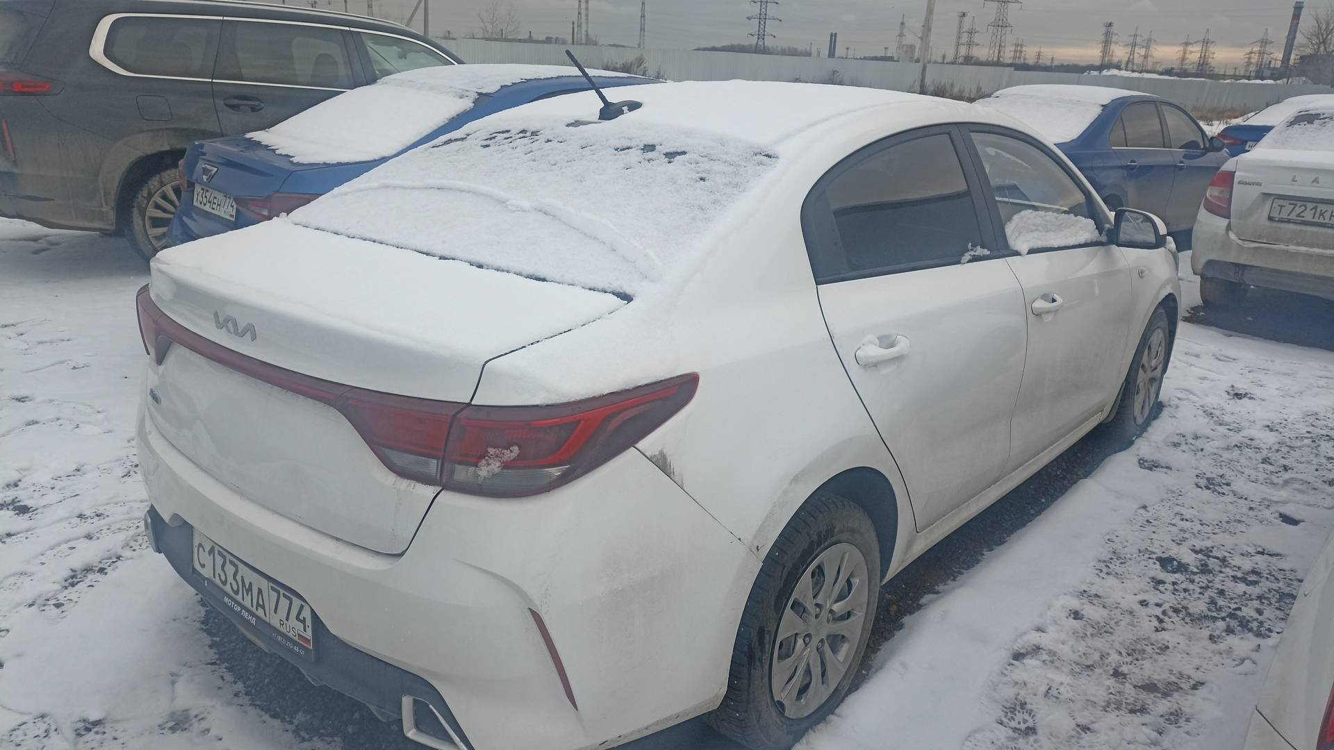 KIA Rio,  16 205 км, 2022 года