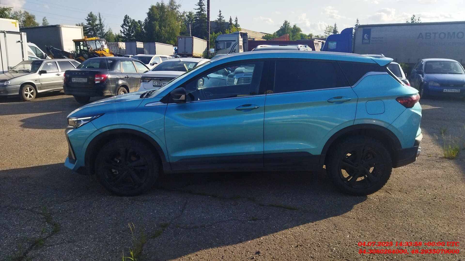 Geely Coolray,  77 684 км, 2023 года в лизинг