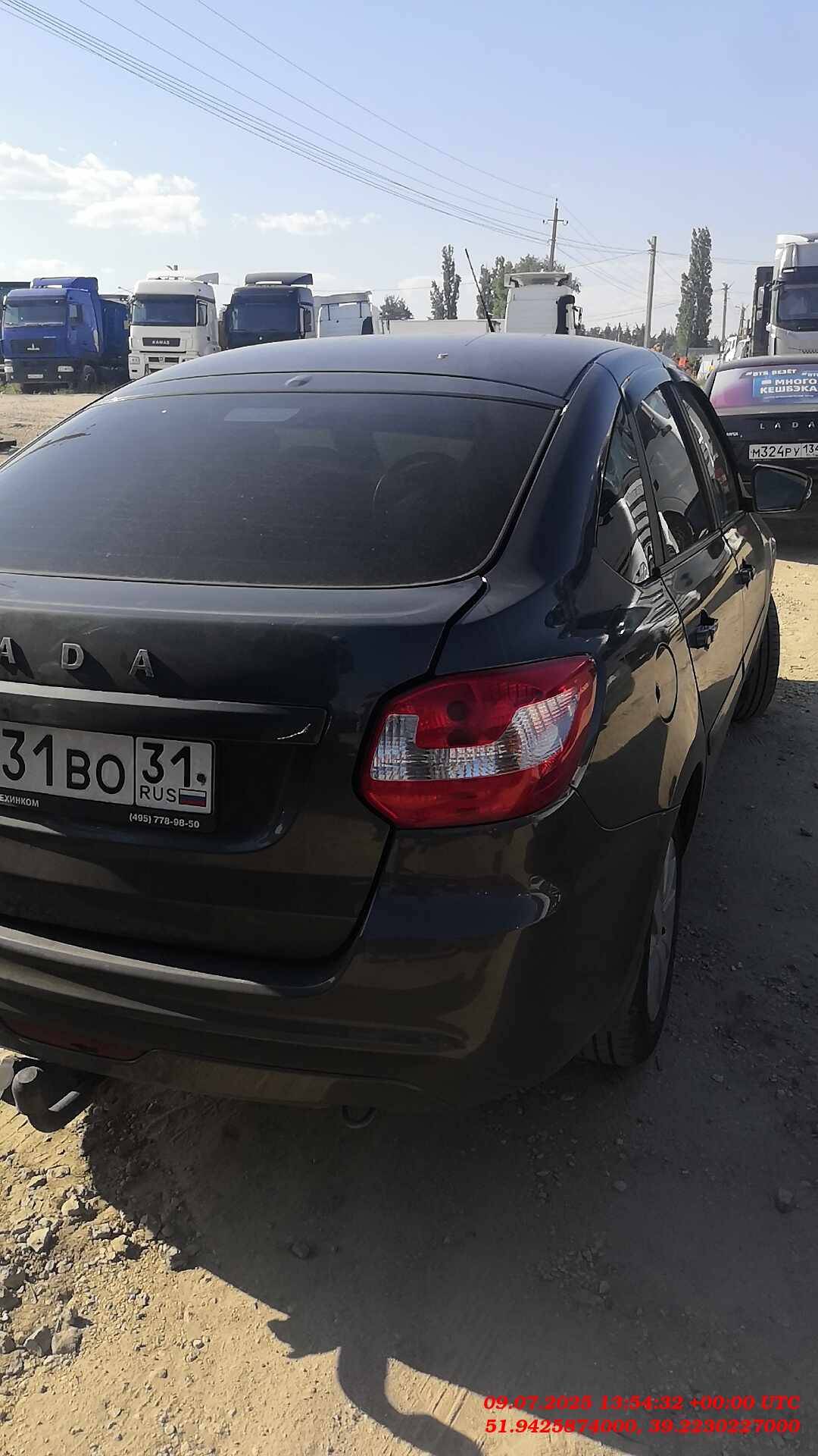 Lada Granta лифтбек,  99 431 км, 2022 года в лизинг