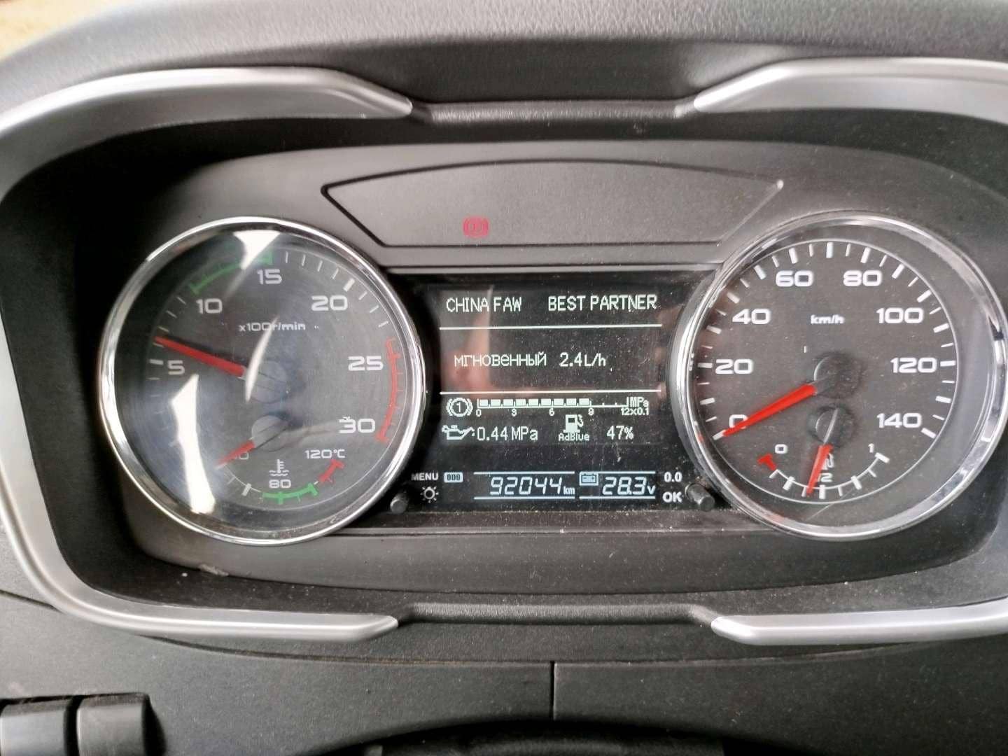 FAW CA3250P66K24T1E5 6х4,  92 044 км, 2024 года в лизинг