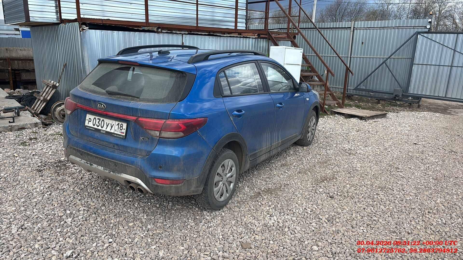 KIA Rio X-Line,  143 986 км, 2019 года в лизинг
