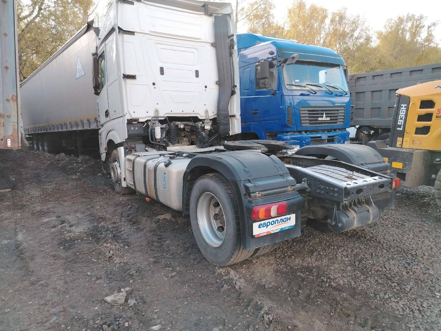 Mercedes-Benz Actros 5 1845 LS 4x2 (BigSpace),  1 091 556 км, 2016 года в лизинг