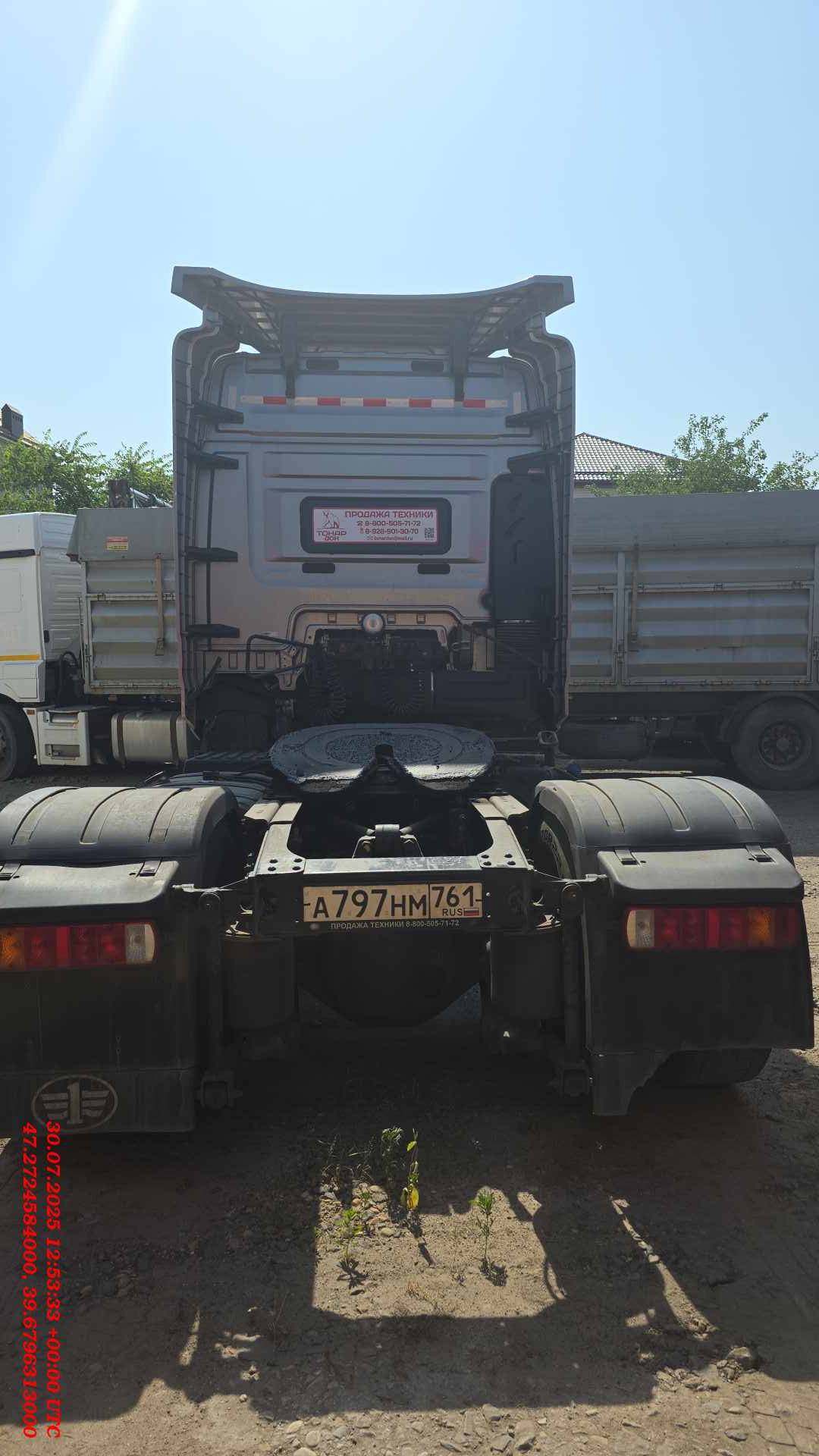 FAW CA4180P25K15E5A80 4x2,  324 226 км, 2023 года в лизинг
