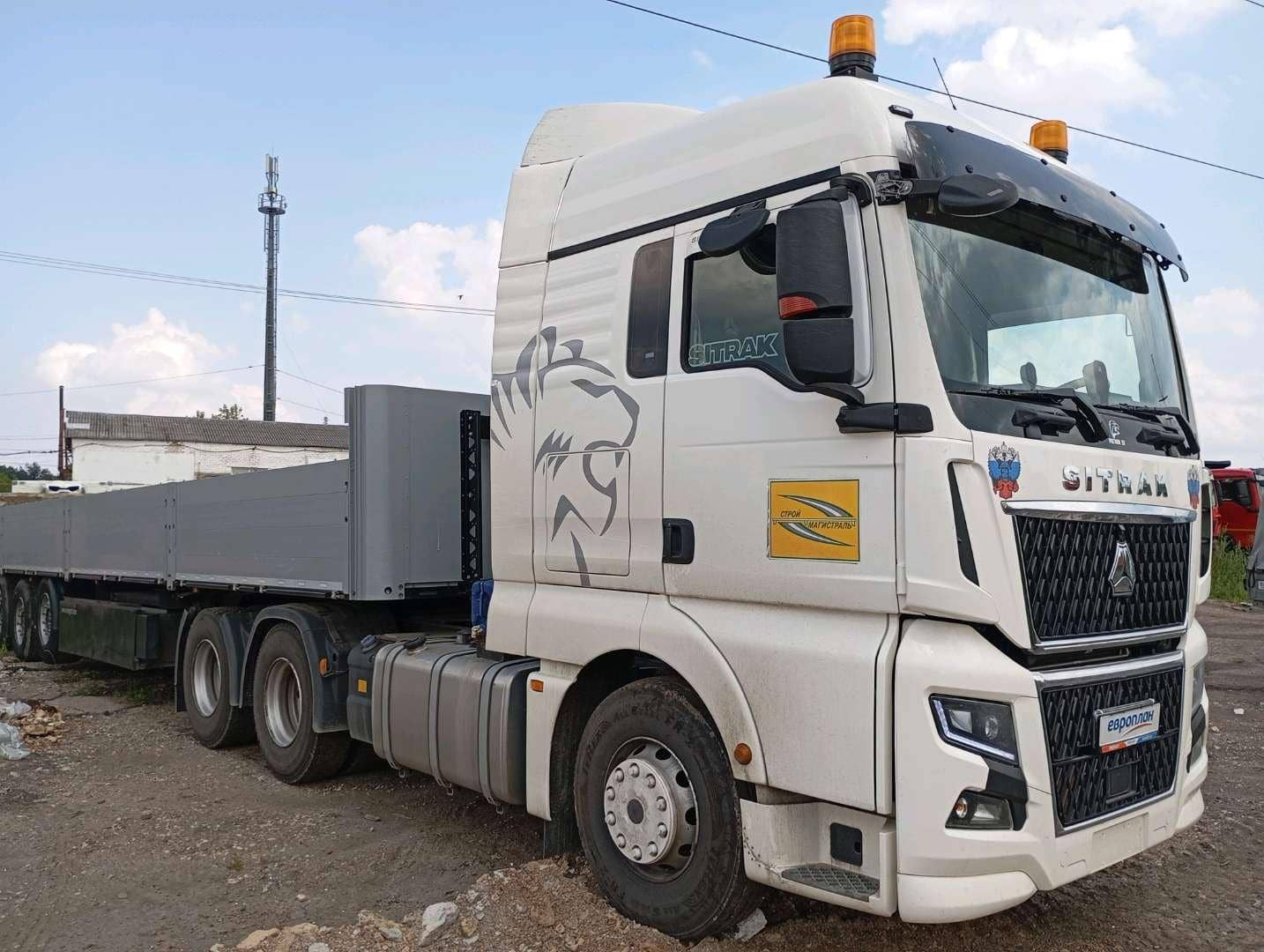 Sitrak С7Н MAX 6×4 ZZ4256V364HE,  197 619 км, 2023 года в лизинг