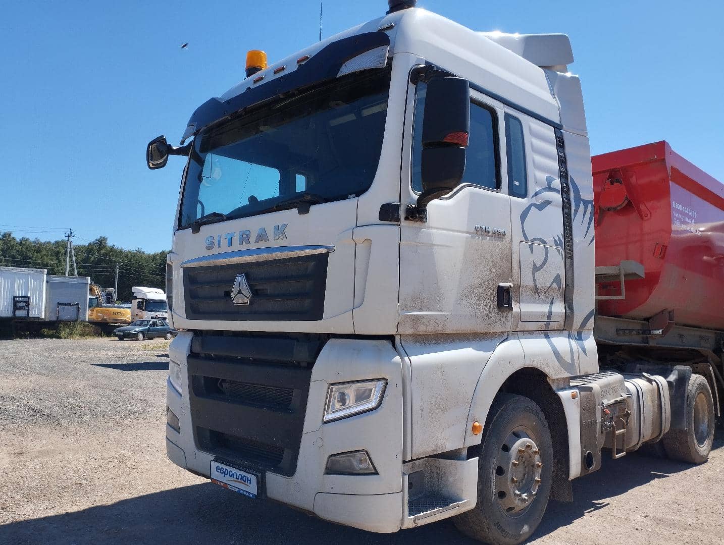 Sitrak ZZ4186V391HE,  421 087 км, 2023 года в лизинг