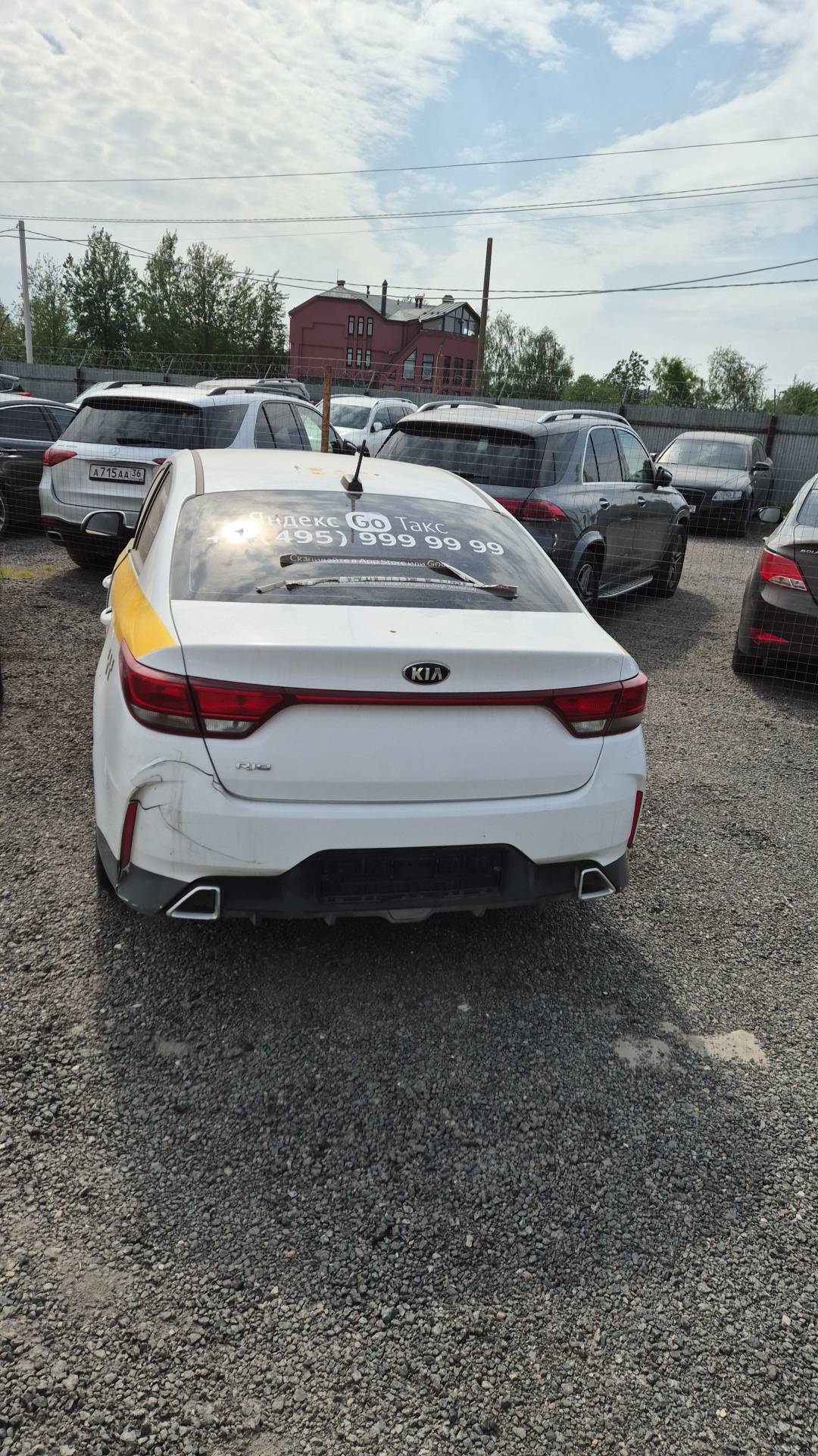 KIA Rio,  294 421 км, 2021 года в лизинг