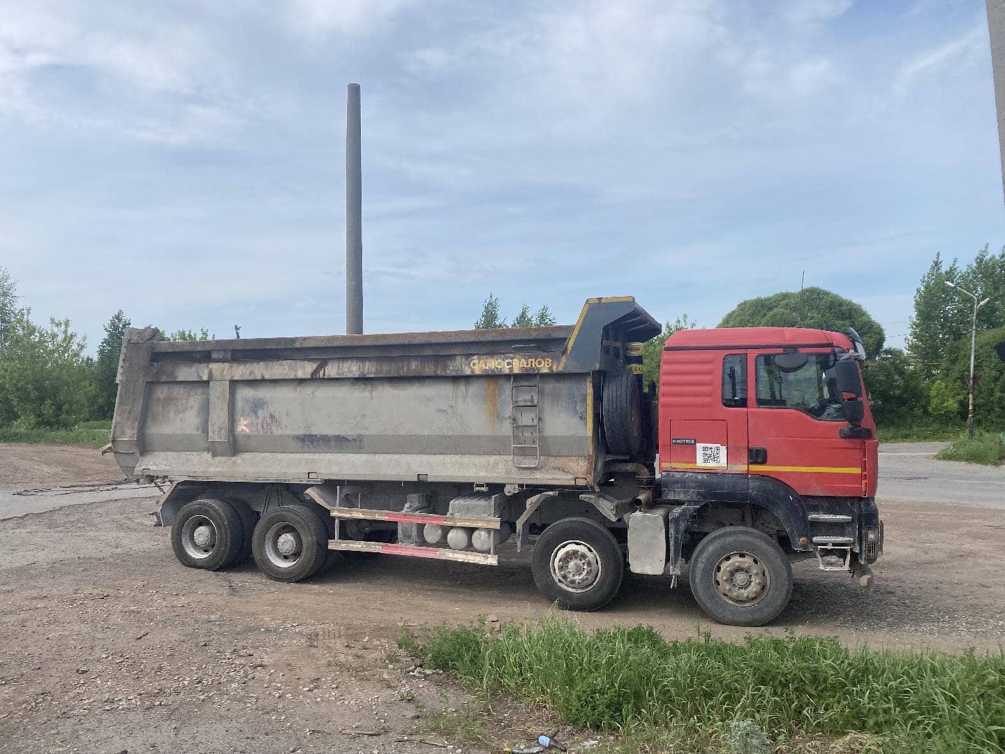 HOWO ZZ3317V386GE1 8х4,  229 962 км, 2022 года в лизинг