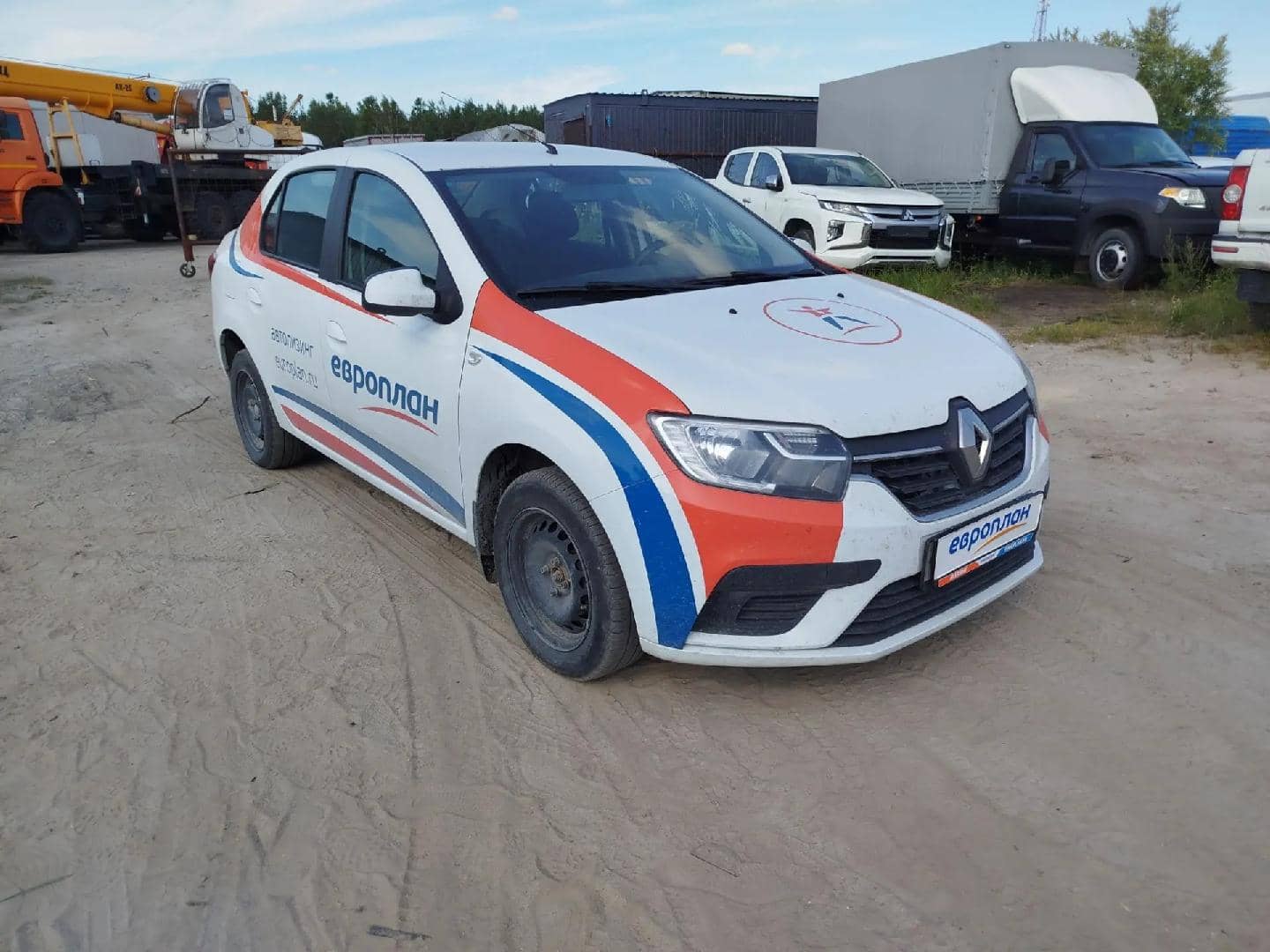 Renault Logan II,  112 454 км, 2020 года в лизинг