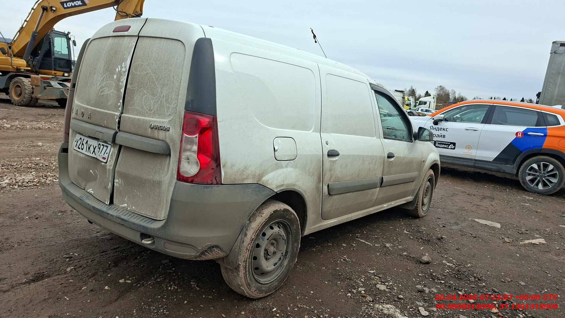 Lada Largus фургон,  233 944 км, 2020 года
