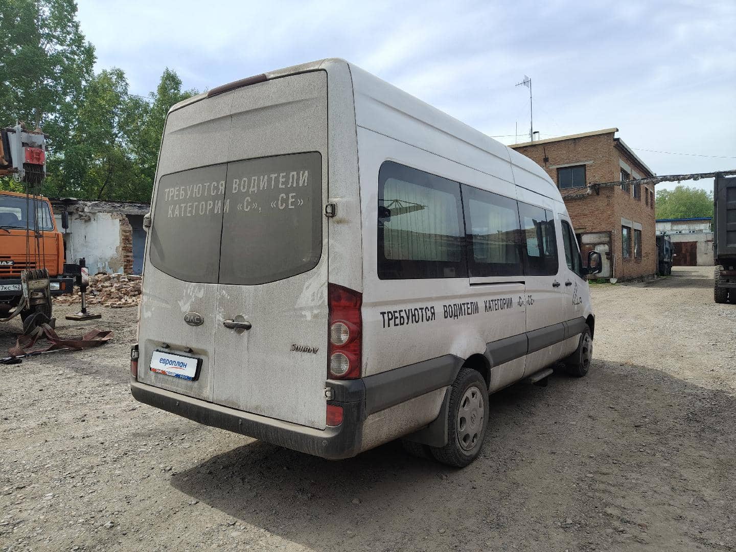 JAC Sunray 15+1 Стандарт,  225 861 км, 2022 года в лизинг