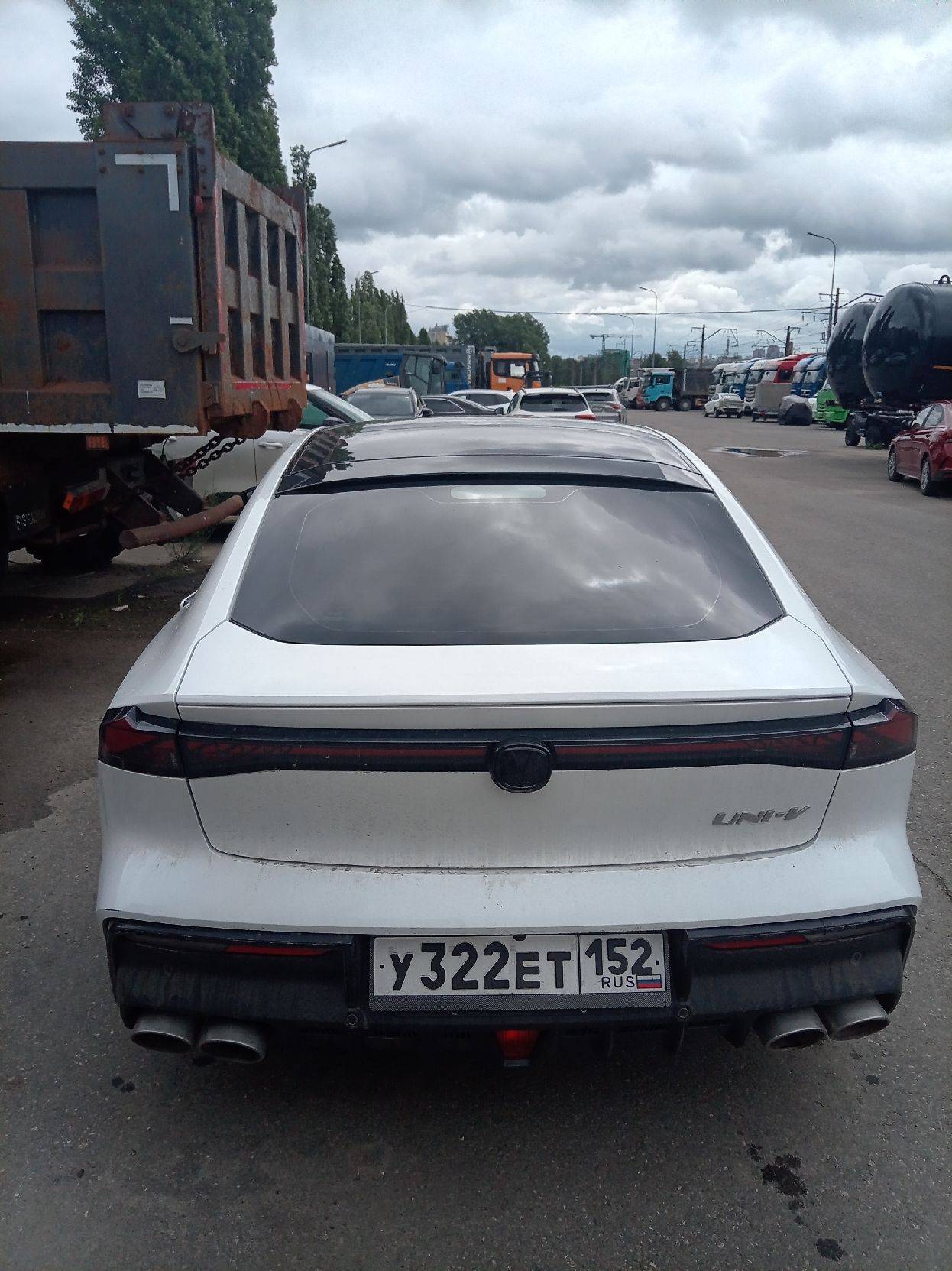Changan Uni-V,  69 054 км, 2023 года в лизинг